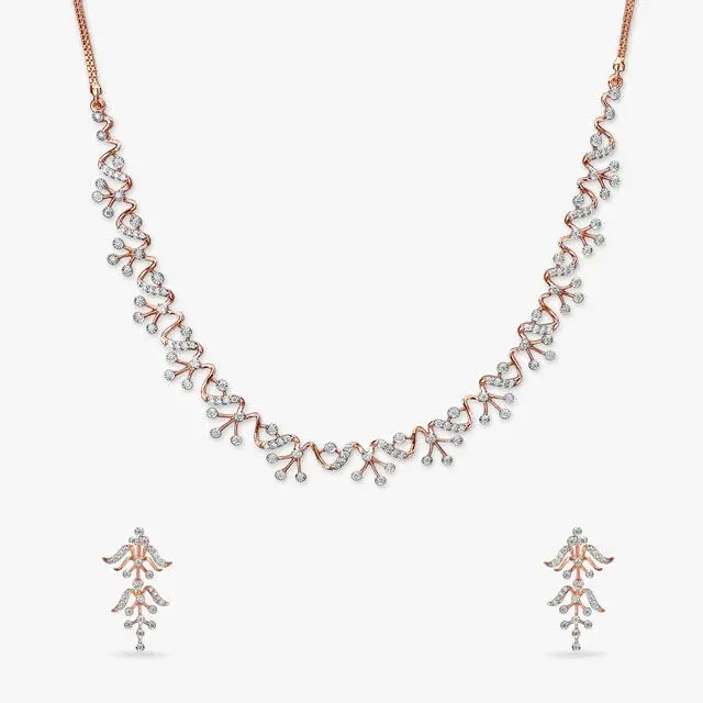 Ethereal Vine Diamond Necklace