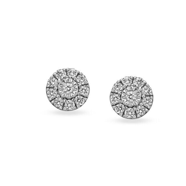 Rose Lume Diamond Earring