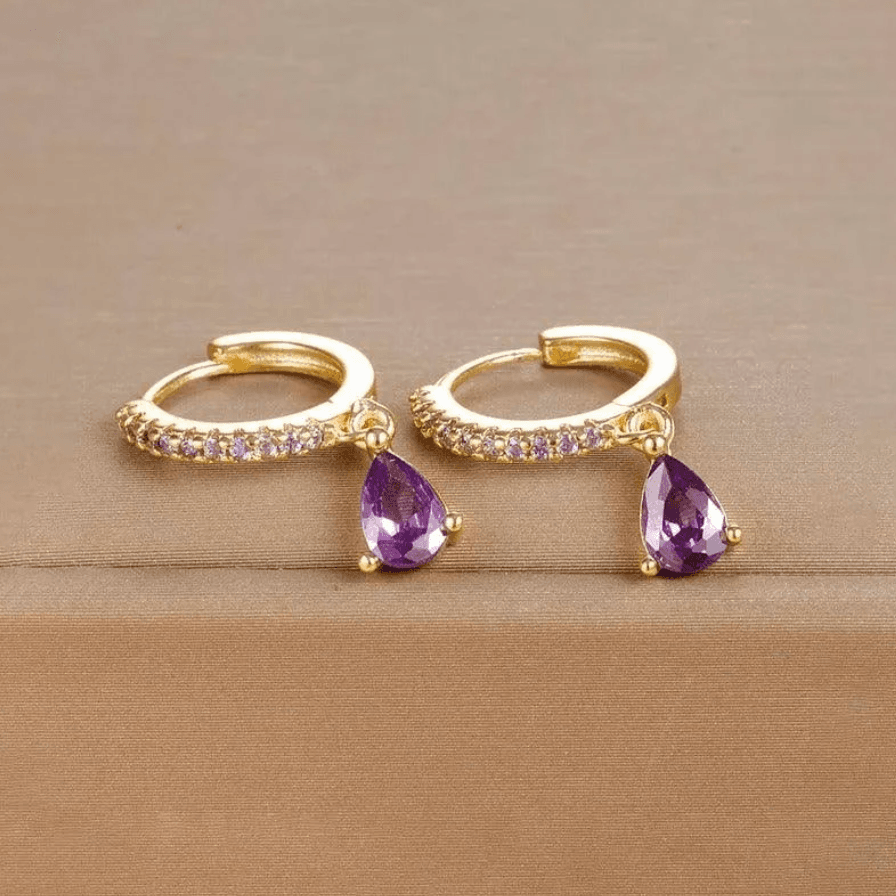 Crystal Drop Earing