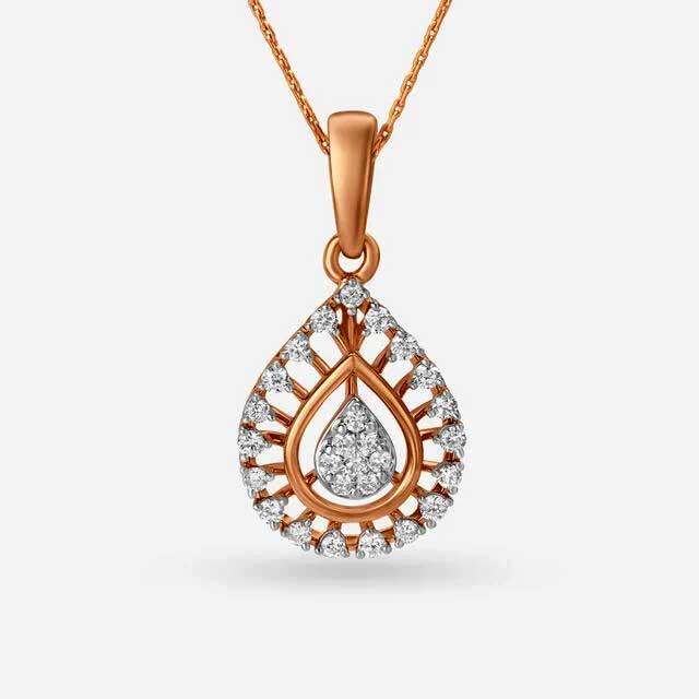 Tiny Wings Diamond Pendant